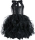 Sequin Sparkle Dress Dresses Little Palace Store Black 2T